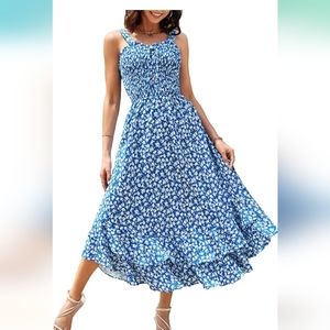 Medium Floral Maxi Dress